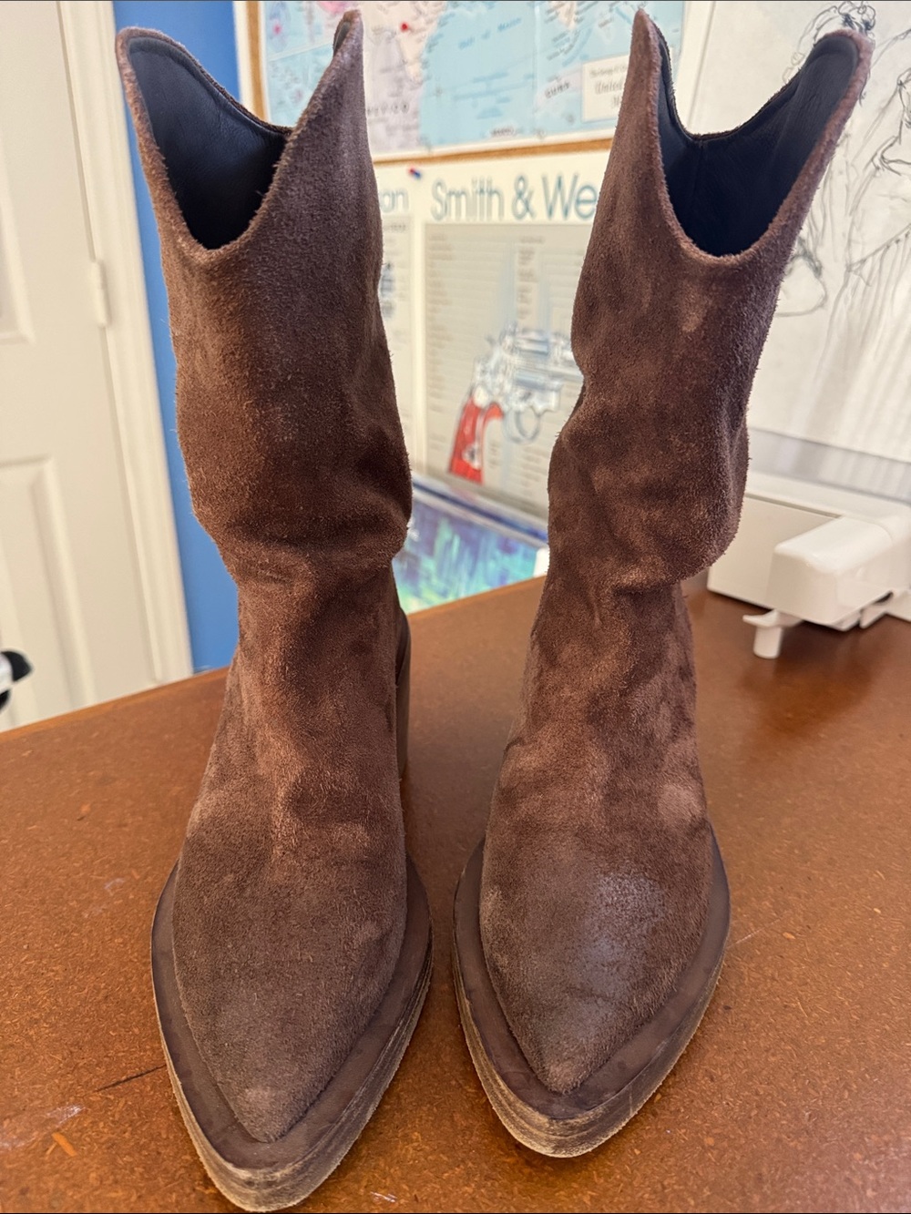 Marsell suede boots 6.5 fabulous!!!